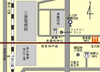 瓦宮皇産霊神社交通案内